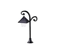 Genérico 1 unid resina lámpara de pie modelo jardín casa de muñecas miniatura paisaje decoración económica y duradera convenient and clever