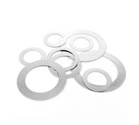 Genérico 10/50 piezas M2 M3 M4 M5 M6 a M40 DIN988 304 Junta de cuña de precisión ultrafina de ajuste de acero inoxidable Arandela plana ultrafina(M28x40xThick 10pcs,0.3mm thick)