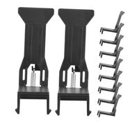 Genérico 10 Clips de Plástico Resistentes para Cajón de Caja Registradora Abrazaderas de Fijación Negras para Bandeja Repuestos para Organización y Uso Diario