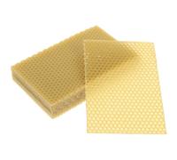 Genérico 10 Láminas de Base de Cera Natural para Colmena, Panal Profundo para Apicultura, Base de Panal de Abejas para Manualidades y Fabricación de Velas, Uso en Colmenas de Abejas