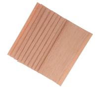 Genérico 10 Láminas de Cedro para Humidificador de Cigarros, Virutas Naturales para Caja de Madera, Accesorios para Humidificador, Tabla de Cedro Aromática y Resistente al Agua, Paquete 10