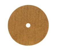 Genérico 10 PCS Coco Coir Mulch Rings - Natural Fiber Tree Protector Mats | Weed Control And Soil Moisture Retention, Garden And Lawn Tree Plant Covers, Prevent Frost Damage, Eco-Friendly Plant Care Fo
