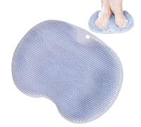 Genérico 10 Pcs Depurador masajeador de pies de Ducha | Masajeador de pies con ventosas Antideslizantes,El masajeador de Cepillo Trasero Antideslizante Mejora la circulación del pie y Elimina la Piel