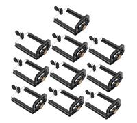 Genérico 10 Piezas De Clip para Palo De Selfie Accesorio para Palo De Selfie Soporte Universal para Teléfono En Forma De U Abrazadera Ajustable para Teléfono