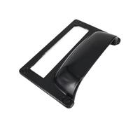 Genérico 10 piezas de manijas de marco de etiqueta negra antigua, soporte for tarjetas de presentación y archivos for muebles, gabinetes, cajones, cajas, accesorios de hardware
