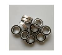 Genérico 10 Uds S6803-2RS rodamiento de cerámica híbrido de Acero Inoxidable 17x26x5mm rodamiento de Bolas Si3N4 6803RS Reemplazo