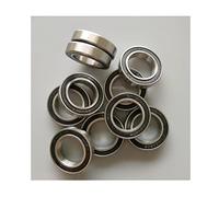 Genérico 10 Uds S6902-2RS ABEC-9 15x28x7mm rodamiento de cerámica híbrido de Acero Inoxidable 6902 61902 rodamientos de Bicicleta Reemplazo