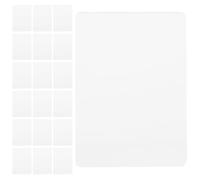 Genérico 100 Hojas de Película Adhesiva Transparente para Laminación de Fotos y Documentos, Material Pvc Resistente Fácil Plastificado para Estudios Fotográficos y Tiendas