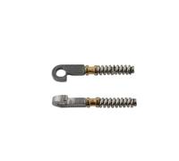 Genérico 100 insertos de resorte for reparación de patillas flexibles de gafas: piezas de repuesto duraderas for diversos tipos de gafas.(87-8-2A)