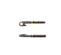 Genérico 100 insertos de resorte for reparar patillas flexibles de gafas rotas, repuesto de resorte roto, varios tipos(77-1)