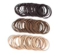 Genérico 100 Piezas Diadema Simple De Alta Elasticidad Ondulado Cabello Accesorios Rizador De Pelo Atar Pelo Extra Coletero Bigudí De Caballo Rosario Varita Mágica Rulos Nylon