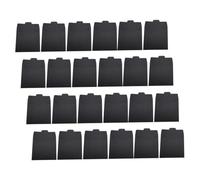 Genérico 100 Piezas Fundas para Cd y Dvd de Negro Sobres de Almacenamiento de Cartón para Embalaje de Cd y Dvd Elegante y Durable para Tarjetas