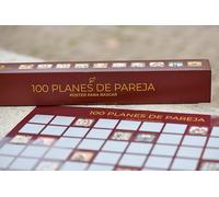 Genérico 100 planes de pareja - Póster para rascar con 100 citas (42 x 59,4 cm)