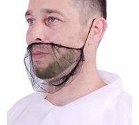 Genérico 100 Unidades de Red para Barba en Forma de Panal: Gorra Protectora de Malla Transpirable, Cubierta Protectora ergonómica y cómoda, Uso de barbería de Larga duración | Kit de higiene Esencia