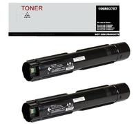 Genérico 106R03757 / 106R03761 Pack 2 Toner Negro Compatible con Xerox VersaLink C7000