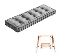 Genérico 10cm Cojines Gruesos para Banco con Asa, Cojines De Asiento De Terciopelo Suave, Cojines para Columpio, para Muebles De JardíN, Patio, Interior,A,140x40x10cm