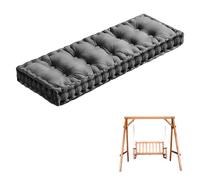 Genérico 10cm Cojines Gruesos para Banco con Asa, Cojines De Asiento De Terciopelo Suave, Cojines para Columpio, para Muebles De JardíN, Patio, Interior,H,160x50x10cm