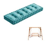 Genérico 10cm Cojines Gruesos para Banco con Asa, Cojines De Asiento De Terciopelo Suave, Cojines para Columpio, para Muebles De JardíN, Patio, Interior,J,110x35x10cm