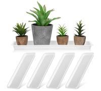 Genérico 10piezas Bandejas Rectangulares para Macetas de Plantas Plástico PP Duradero Reutilizables Antigoteo para Jardineras Interiores y Exteriores Protección Limpia para Bonsáis