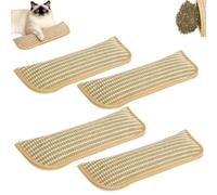 Genérico 11/13in Catnip Kicker Pillow - Interactive Cat Chew Toy, Scratch & Bite Resistant for Teething, Play & Stress Relief, Boredom Buster for Cats (4pcs, 13in)