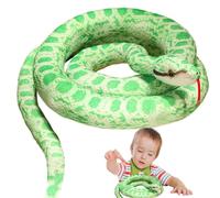 Genérico 110cm Snake Soft Snake Stuffy - Stuffed Animal Plush, Halloween Party Favors, Snakes Stuffed Animal, for Birthday Valentines Day Holidays Special Occasions