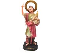 Genérico 12 centímetros Pancras de Roma San pancracio Figura de Jesús católico Estatua de Jesús Figura de crucifixión Cristo Ornamento Religioso