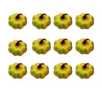 Genérico 12-Pack Artificial Foam Pumpkins - Realistic Harvest Decor