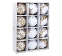 Genérico 12 PCS Velvet Ball - Christmas Balls Wreaths Box Decorations | Elegant Soft Garlands For Christmas Trees, Weddings, Parties, Theme Events