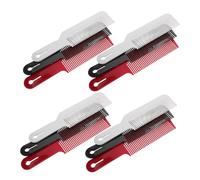 Genérico 12 Piezas Peine De Peluquero Peine De Pelo Francés De Corte De Pelo s Para Peinar De Peinado De De La Vendimia s Para El Plastico