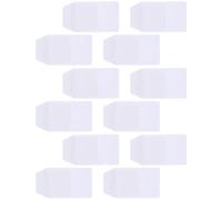 Genérico 12 Unidades de Protectores de Bolsillo para Bolígrafos de Médicos, Estuche PVC Blanco Tipo Inserto, Organizador Compacto para Enfermería y Uso Diario