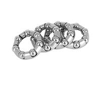 Genérico 12 unids Auriculares de Bicicleta Acero 20 16 9 7 Bolas Eje de Bicicleta Bola de Ruedas Marco de Bola de rodamiento Auriculares enjaulados Reemplazo Reemplazo Reemplazo(20.5mm x 7 Balls)