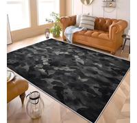 Genérico 120x180 Cm Lavable de Pelo Corto Alfombra Interior Tema del TóTem Misterioso No Pierde Pelo Antideslizante Sala Estar Dormitorio Alfombra Gris 3D Fácil de Limpiar Suave Impreso Felpudo