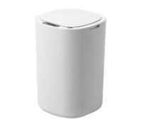 Genérico 12L Touchless Trash Can - Motion Sensor Smart Bin With Lid, Automatic Waste Dust Bin, Hygienic Garbage Storage Container | For Living Room Bathroom Offices Dining Room Kitchen Home Use