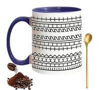 Genérico 12oz Fuck It Ceramic Coffee Mug, Hidden Message Coffee Mug, Fuck This Shit for Friends Liberal Coworkers Office Work Tea Lover Humor Family (Purple)