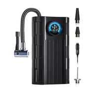 Genérico 12V 120W Portable Car Wired Air Compressor with 3.5M Cable | 30L/Min Electric Tire Inflator For Vehicles | Auto Motorcycle Bicycle Ball Pump Kit | Home Travel Inflation Tool