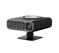 Genérico 12v Car Heater Plug-in 360 Degree Rotation Winter Defogger