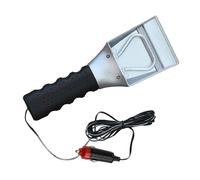 Genérico 12V Heated Snow Shovel For Car - Electric Windshield Ice Scraper with Squeegee, Rapid Heating Pipe & Long 2.7M Cable | For Quick Snow Removal Winter Car Accessories For SUV & Truck