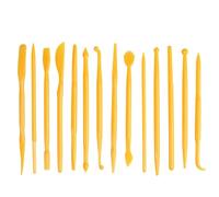 Generico 14 piezas de herramientas de arcilla para niños - Herramientas para tallar la espátula de arcilla polimérica | Kit de herramientas de cerámica para niños y adultos de doble cabeza para