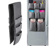 Genérico 15 Pocket Fridge Organizer, Space Saving Fridge Dust Cover, Over The Fridge Organizer, Flatware Storage Organizer, 165 x 32 cm, para refrigeradores con una longitud de 22 pulgadas