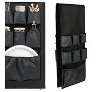 Genérico 15 Pocket Fridge Organizer, Space Saving Fridge Dust Cover, Over The Fridge Organizer, Flatware Storage Organizer, 165 x 32 cm, para refrigeradores con una longitud de 22 pulgadas