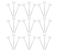 Genérico 150 Pinceles de Repuesto para Esmalte de Uñas M09 Cerdas Suaves de Plástico Pinceles Desechables para Aplicación de Gel y Polvo Kit de Recambios para Manicura Casa y Salón