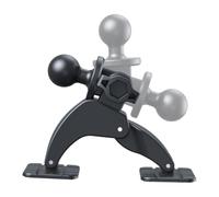 Genérico 17mm Phone Holder Base - 360° Rotating Adhesive Car Mount Adapter | Car Dashboard Phone Holder Base for Navigation Video Call Pickup Truck SUV Sedan Daily Commuting