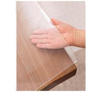 Genérico 185x75cm Esmerilado Mantel Hule Transparente Hule Protector Mesa,1.5mm Antimanchas Mantel Mesa Comedor y Mesa Cocina PVC Impermeable Transparente Resistente al Calor Cortable a Medida