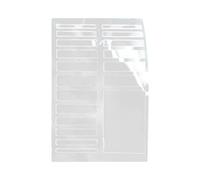 Genérico 19 pieces Ring Sizer Adjuster for Loose Ring, Tightener for Loose band, Invisible Transparent band Adjuster for Women Men, Make circle Smaller Without Resizing, Assorted Sizes