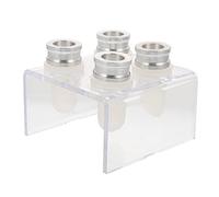 Genérico 1juego Kit de Moldes de Silicona para Lápiz Labial DIY Molde para Bálsamo Labial Reutilizable para Hacer Barras de Labios Caseras Regalo para Amantes del Maquillaje