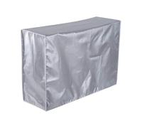 Genérico 1Pc Air Conditioner Outdoor Unit Dust Cover Outdoor Machine Cover Hanging Air Conditioning Protection Rainproof Dustproof Cover(Small 1P)