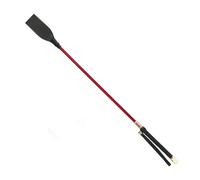 Genérico 1Pc Riding Crop Equestrian Training Lightweight PU Leather Outdoor Portable Pointer Non Slip with Handle Horse Whip Racing(A2 59cm)