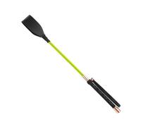 Genérico 1Pc Riding Crop Equestrian Training Lightweight PU Leather Outdoor Portable Pointer Non Slip with Handle Horse Whip Racing(A8 45cm)