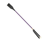 Genérico 1Pc Riding Crop Equestrian Training Lightweight PU Leather Outdoor Portable Pointer Non Slip with Handle Horse Whip Racing(A5 59cm)