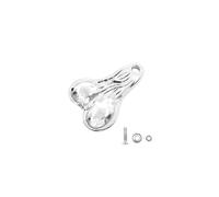 Genérico 1PCS Hanging Truck Balls Nuts - Simulation RC Car Decorative Bumper Ornaments 55x39mm for 1/10, 1/8 Scale RC Trucks & Cars (Silver,1)